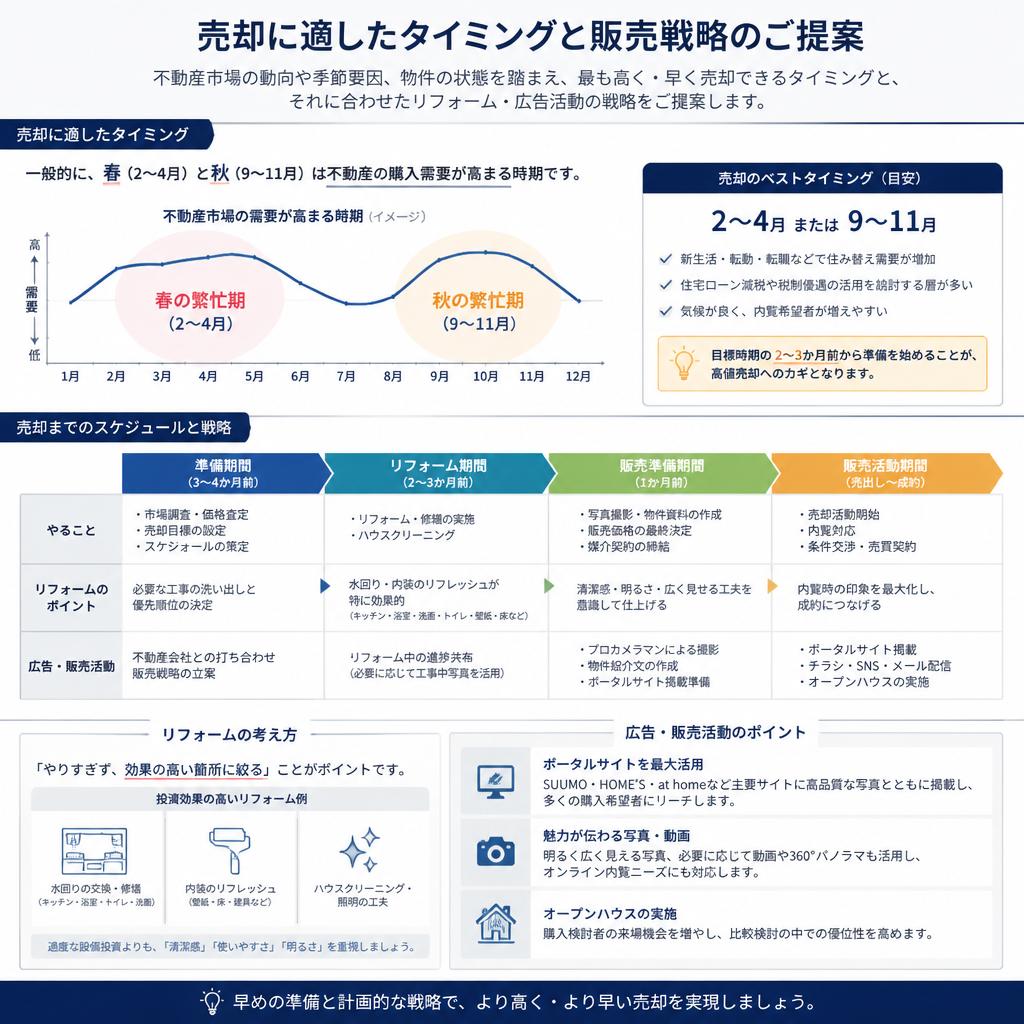 3. 賢い売却タイミングと戦略