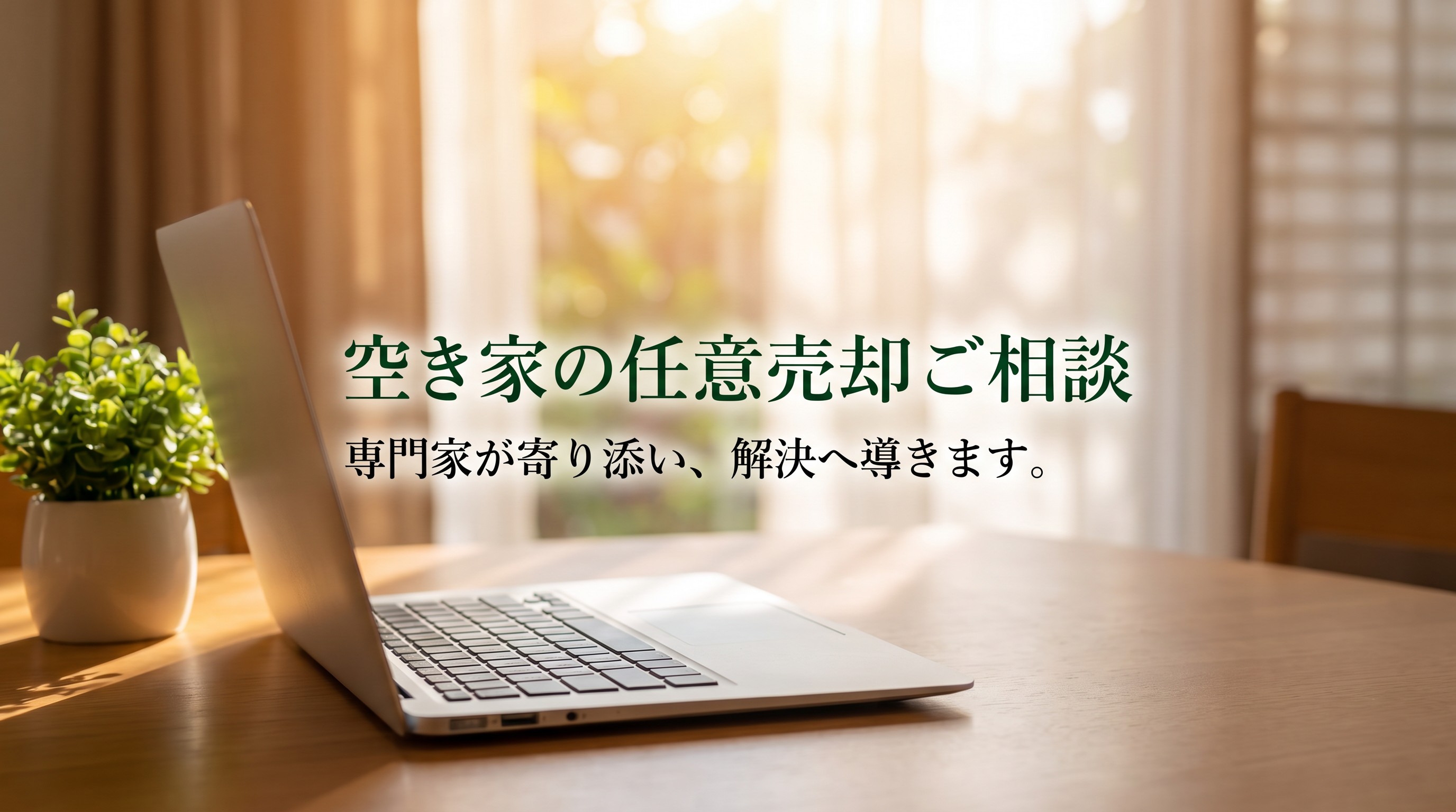 ライフスタイルの変化に寄り添う空き家の任意売却