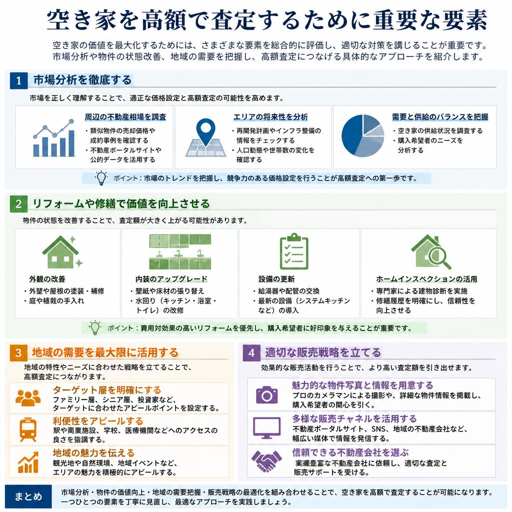 高額査定を実現するためのポイント