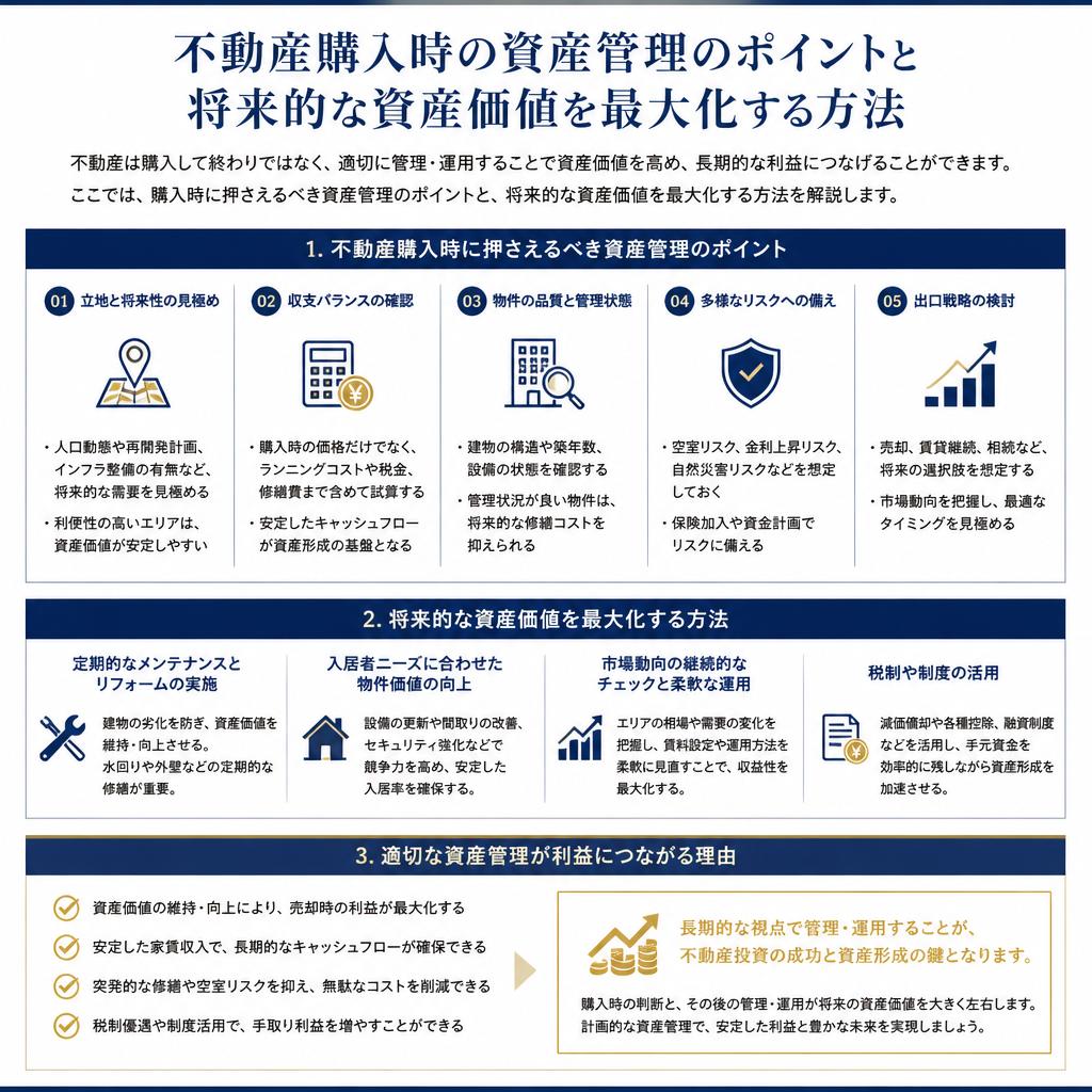 資産管理の重要性