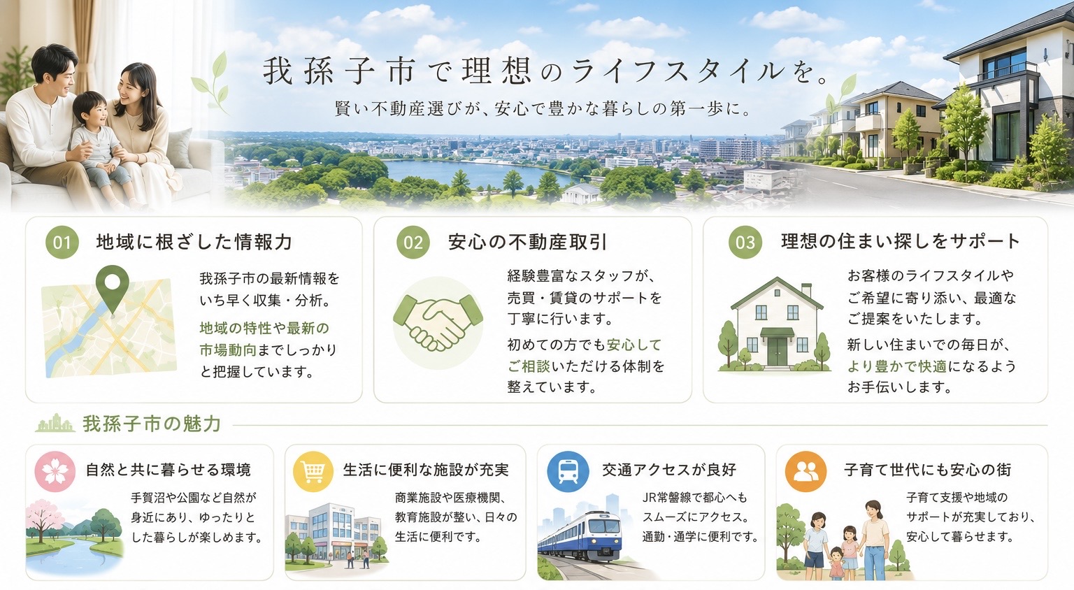 住みたい物件の選び方
