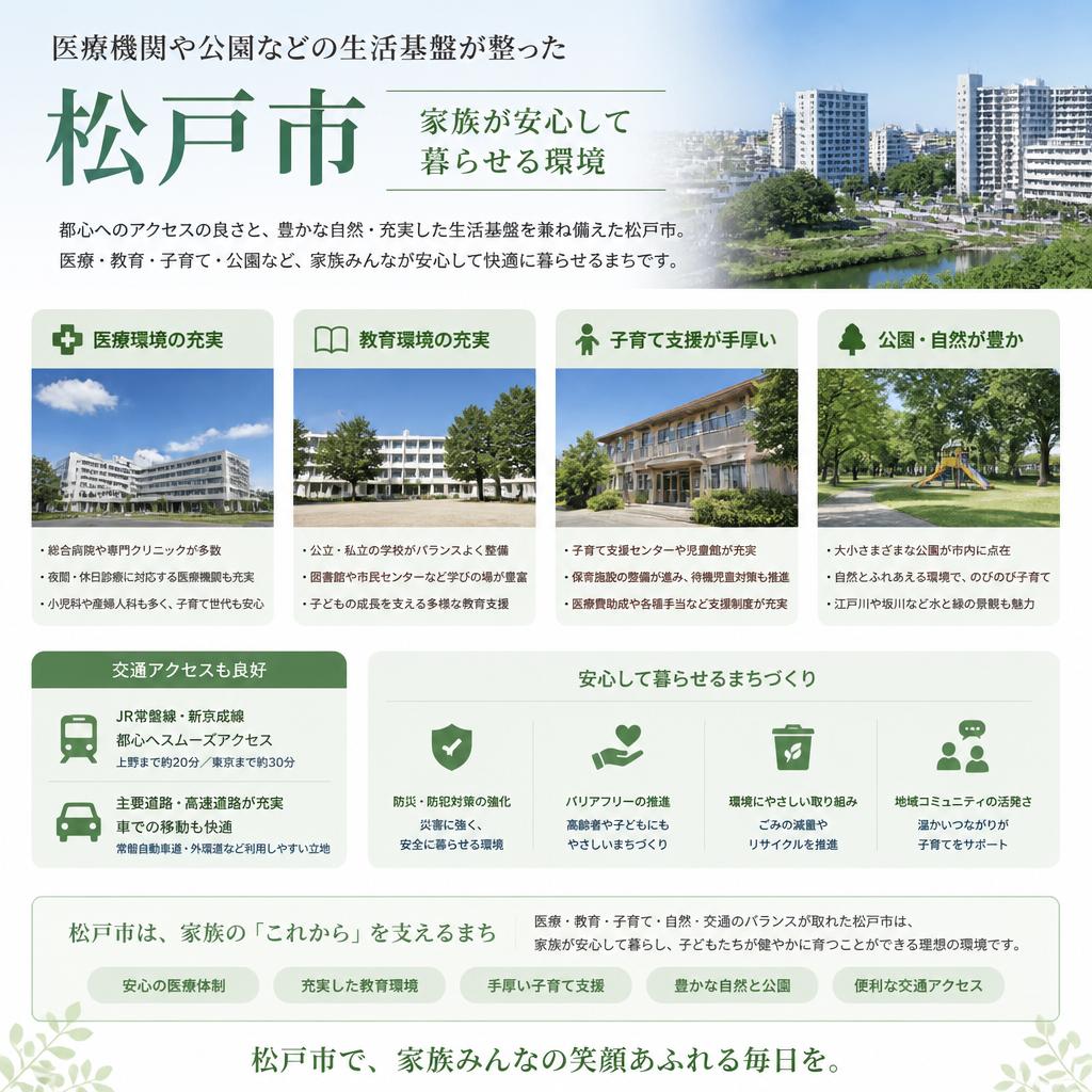 安心して住める環境