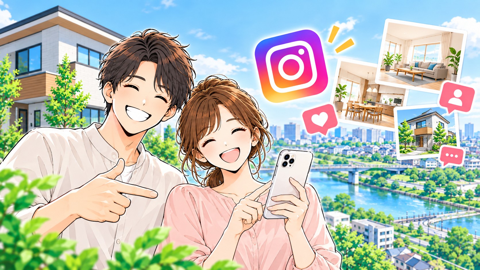 「インスタグラムで発信するセンチュリー21 BizHouseの最新情報をチェック！」